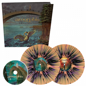 AMORPHIS - Borderland - Earbook 24p booklet, CD-Digi, "Dancing Shadow" 2LP vinyl. Ltd. to 2000 copies
