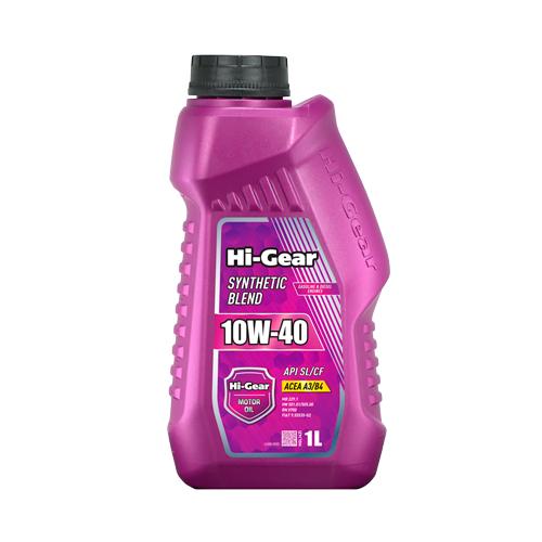 Hi-Gear API SL/CF ACEA A3/B4 10W-40, 1л