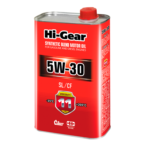 Hi-Gear API SL/CF SAE 5W-30, 1л