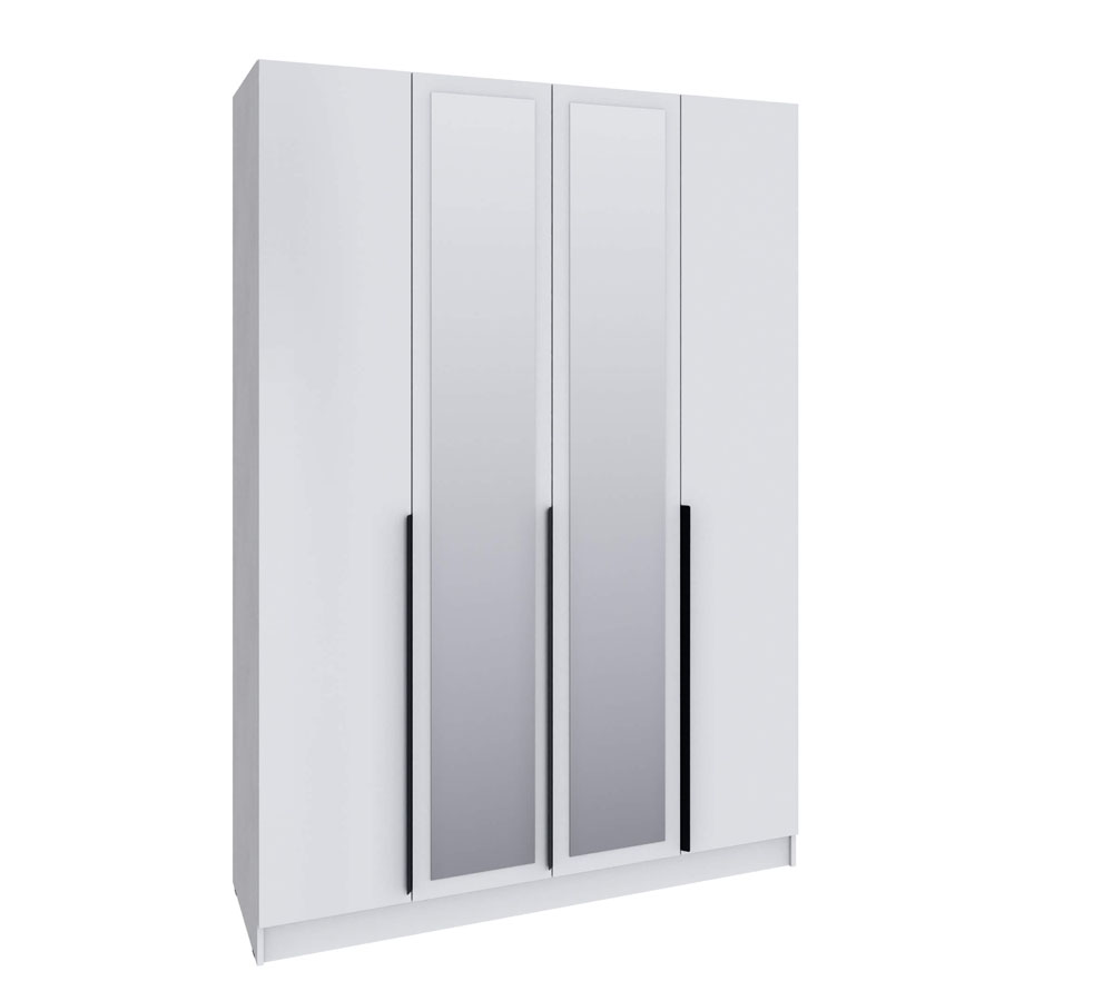 "Мадрид" Шкаф 1,6 с зеркалом