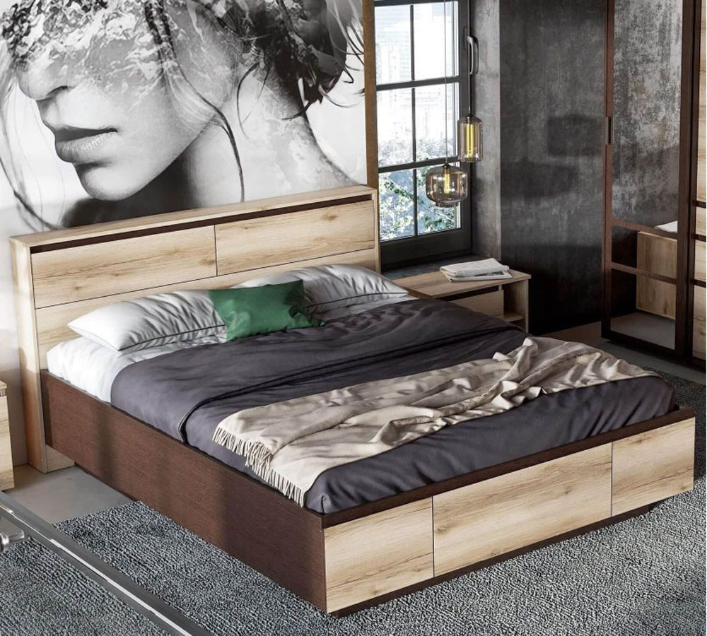 Кровать 1,6м "Берген"