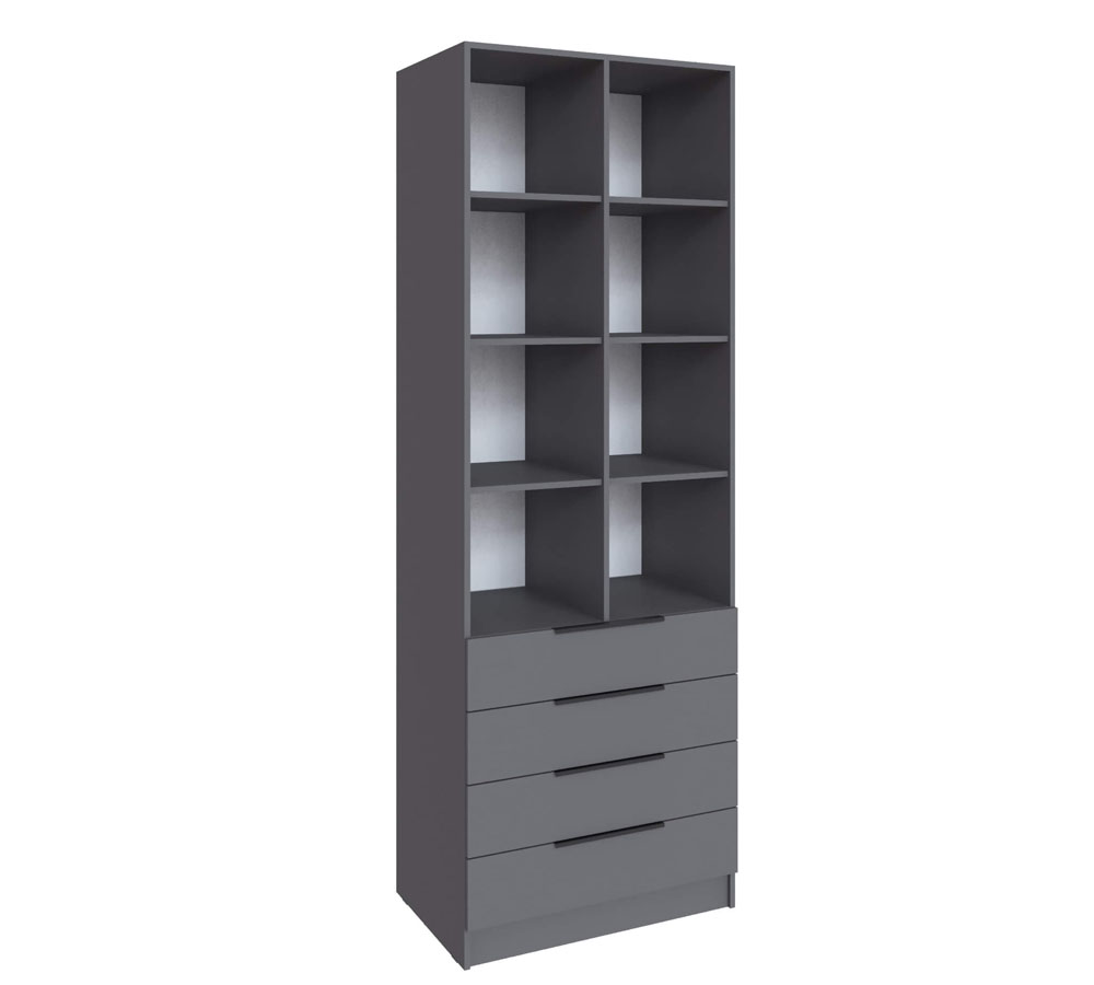 "Мадрид" Стеллаж с 4 ящика 0,8