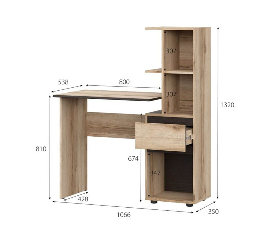 Стол письменный "Берген"