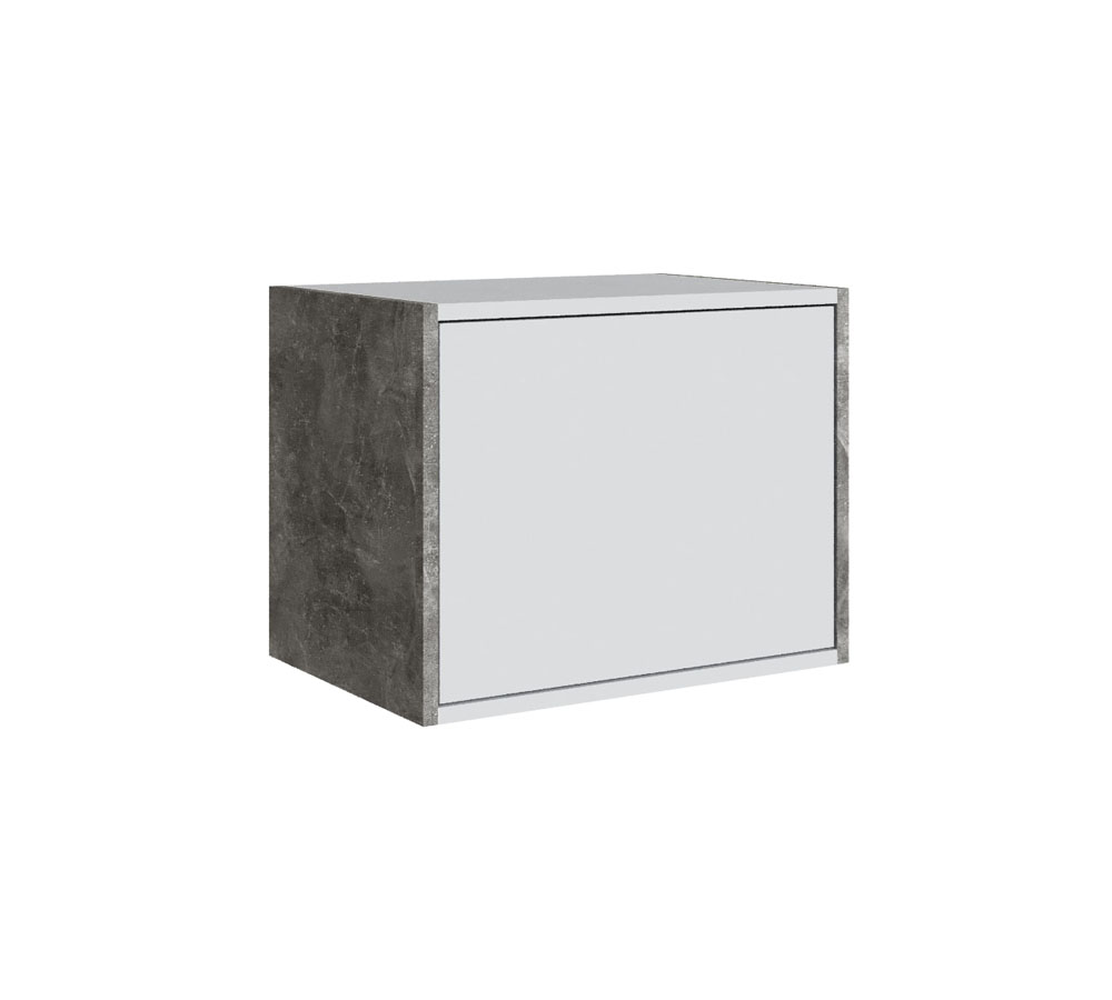 Антресоль торцевая Мадрид (0,35) высота 300