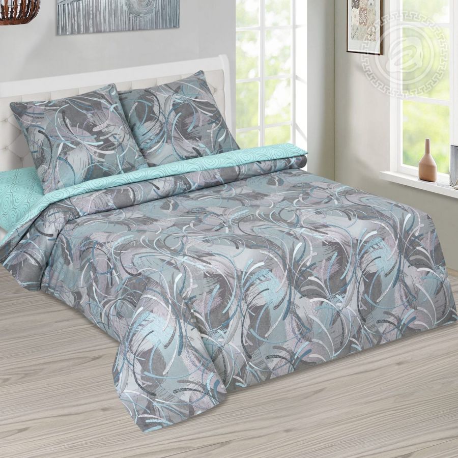 «Танго» (DE LUXE) постельное белье Поплин Семейный