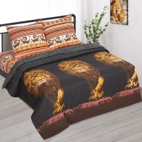 «Львиное сердце» (DE LUXE) постельное белье Поплин Евро