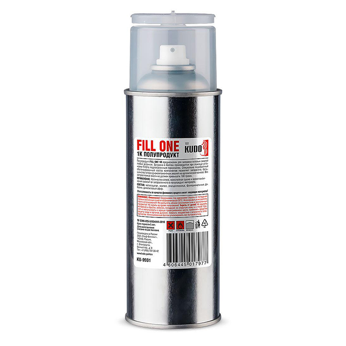 Kudo ФИЛЛИН FILL SPRAY 1K полупродукт, объём 520мл.