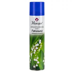 Освежитель воздуха аэрозольный 300 мл МЕЛОДИЯ «ЛАНДЫШ», 605344