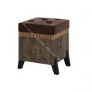 Пуфик с ножками Ольга 3 Дуб коми