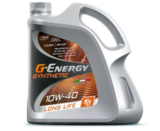G-Energy Synthetic Long Life 10W-40, 4л