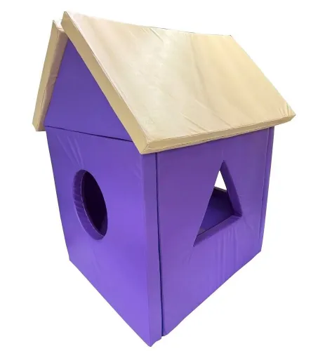 Игровой мягкий модуль Домик-трансформер без аппликаций