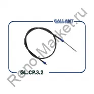 Трос ручного тормоза левый/правый Logan, Sandero (1680/1500мм) +гур