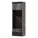 Шкаф навесной Ольга 3  Дуб делано серый