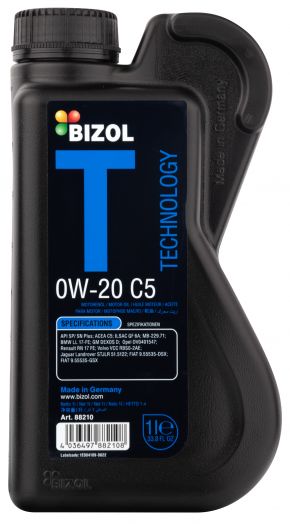 BIZOL Technology C5 0W-20, 1л