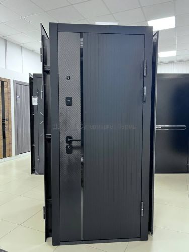 10 см 2 МДФ Карбон Букле графит Эмалит Белый