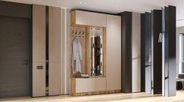 Прихожая Бавария (ш1550*г414*в2364мм) Дуб вотан/кашемир