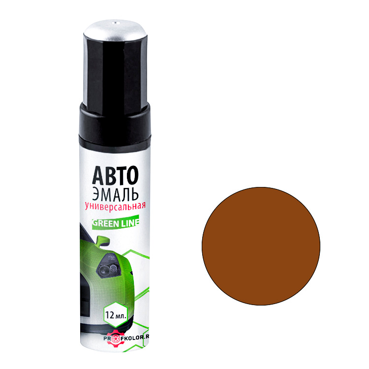 Карандаш с кисточкой для подкраски сколов на Rx5. Цвет Chocolate Brown. Код цвета: DVS