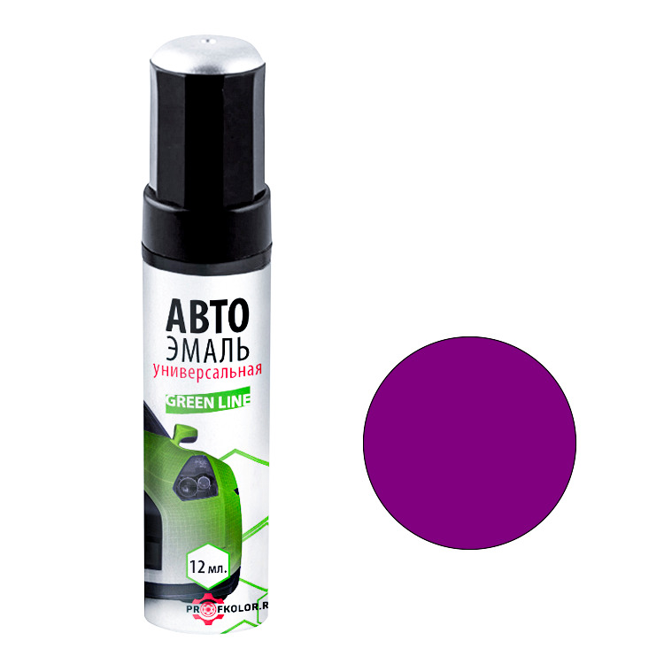 Карандаш с кисточкой для подкраски сколов на Xiaomi Automobile. Цвет Purple. Код цвета: P01