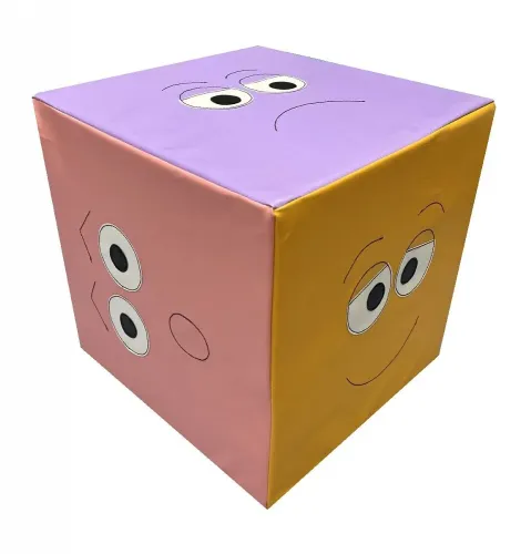 Куб с эмоциями мягконабивной