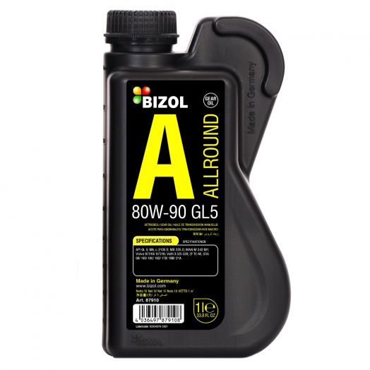 BIZOL Allround Gear Oil GL5 80W-90, 1л