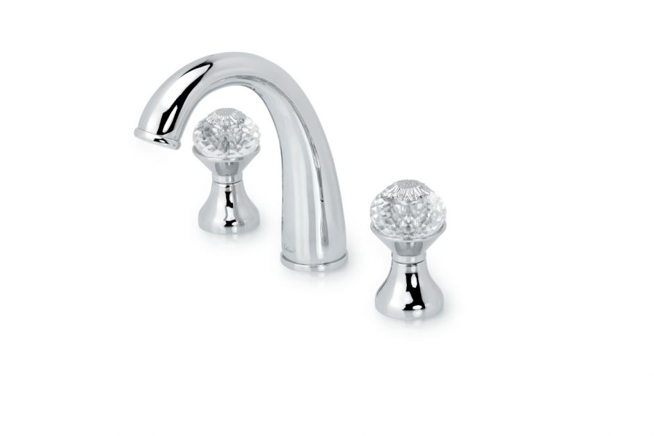 Изображение Смеситель для раковины Boheme Flora 277-FL вентильный