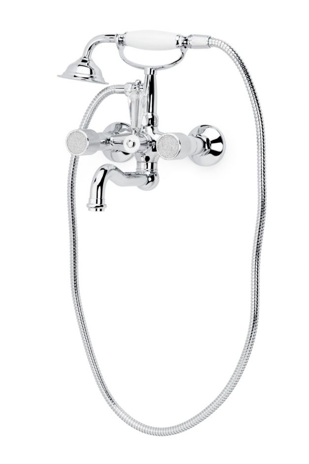 Смеситель Boheme Royal Cristal 273-Royal/CRST вентильный