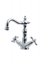 Вентильный смеситель для раковины Boheme Tradizionale Chromo 272 схема 1