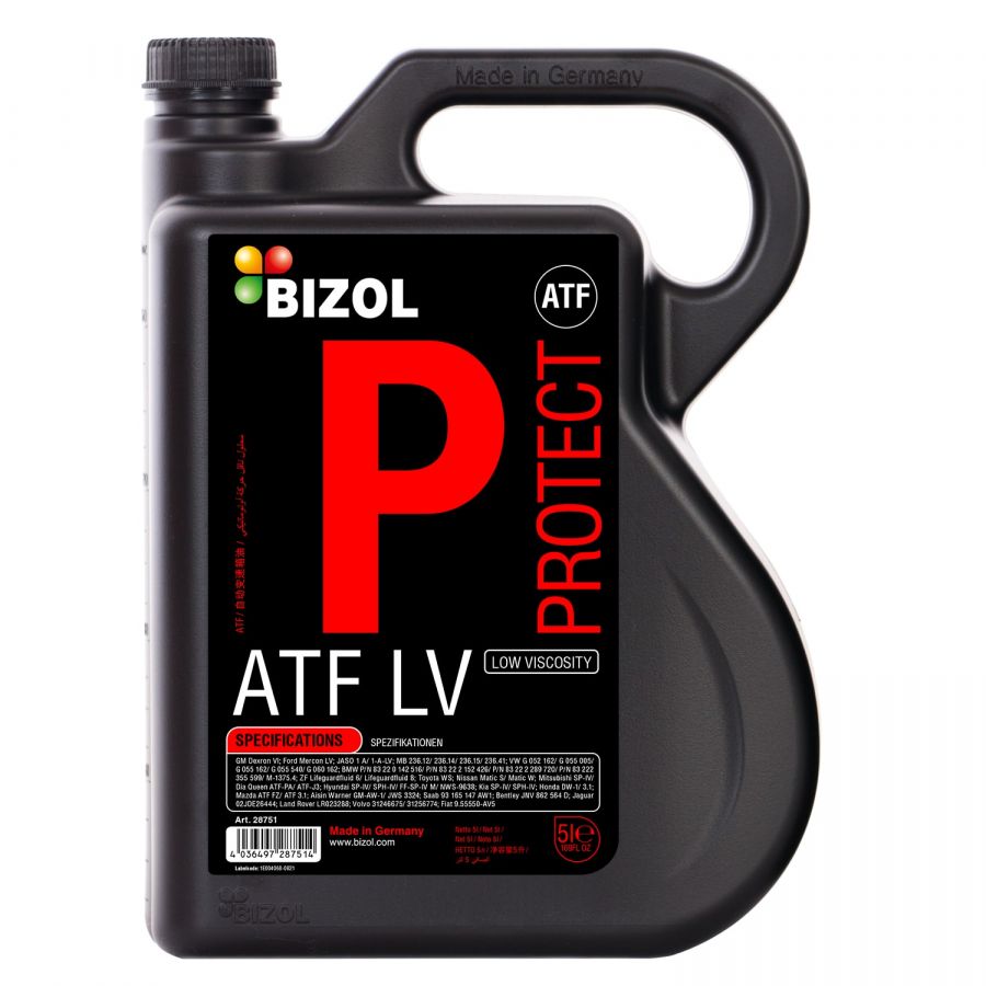 BIZOL Protect ATF LV, 5л
