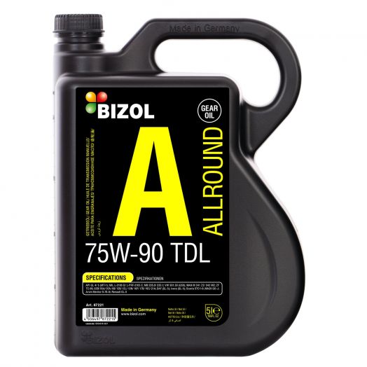 BIZOL Allround Gear Oil TDL 75W-90, 5л