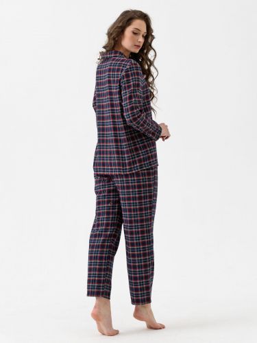 Пижама женская "Добрый вечер" (синий)