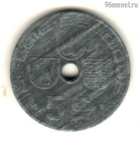 Бельгия 5 сантимов 1942