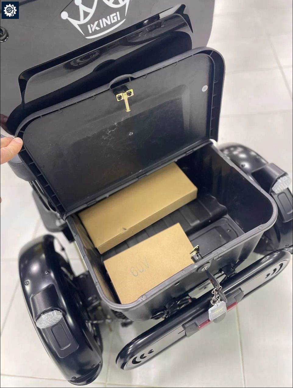 Задний кофр-сетка