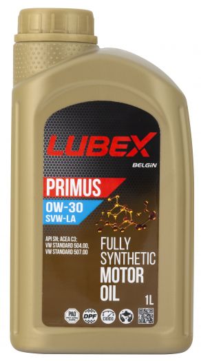 Lubex PRIMUS SVW-LA 0W-30, 1л