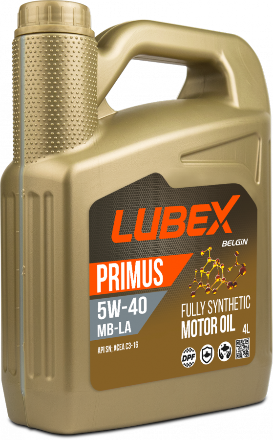 Lubex PRIMUS MB-LA 5W-40, 4л