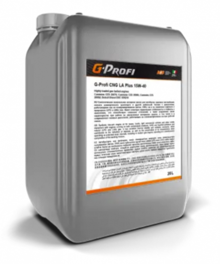 G-Profi CNG LA Plus 15W-40, 20л