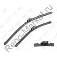 Щетки стеклоочистителя передние б/к к-т Duster (600мм+450мм)