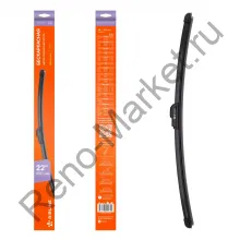 Щетка стеклоочистителя бескаркасная (крючок, 550mm.)