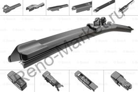 Щетка стеклоочистителя бескаркасная (500мм)