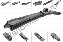 Щетка стеклоочистителя бескаркасная (500мм)