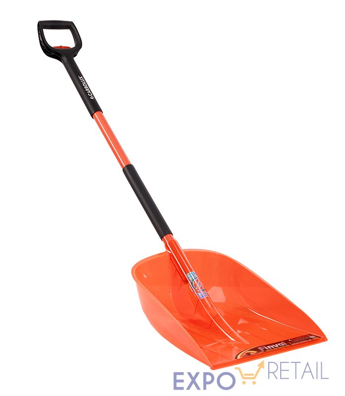 Лопата из поликарбоната с телескопическим черенком Finval ‘T 360х460 мм