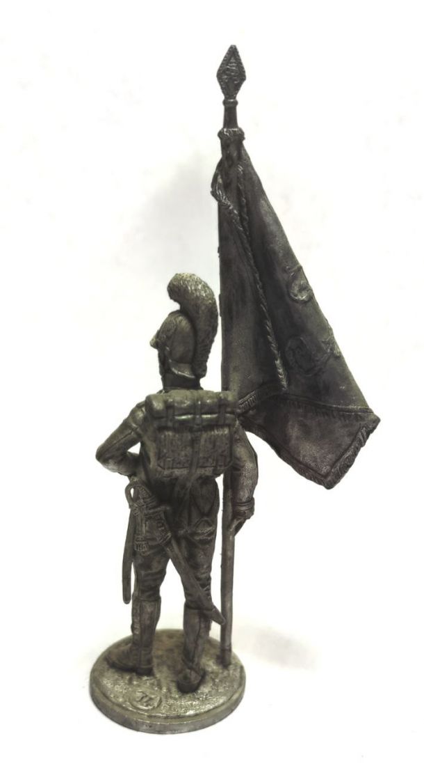 Фигурка Унтер-офицер, знаменосец 4-го пехотного полка фон Франкемона. Вюртемберг, 1811-12 гг.