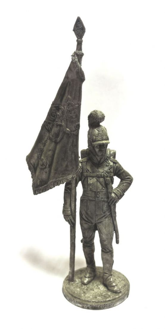 Фигурка Унтер-офицер, знаменосец 4-го пехотного полка фон Франкемона. Вюртемберг, 1811-12 гг.