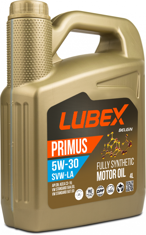 Lubex PRIMUS SVW-LA 5W-30, 4л