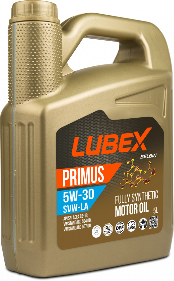 Lubex PRIMUS SVW-LA 5W-30, 5л