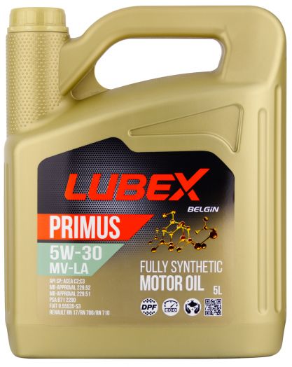 Lubex PRIMUS MV-LA 5W-30, 5л