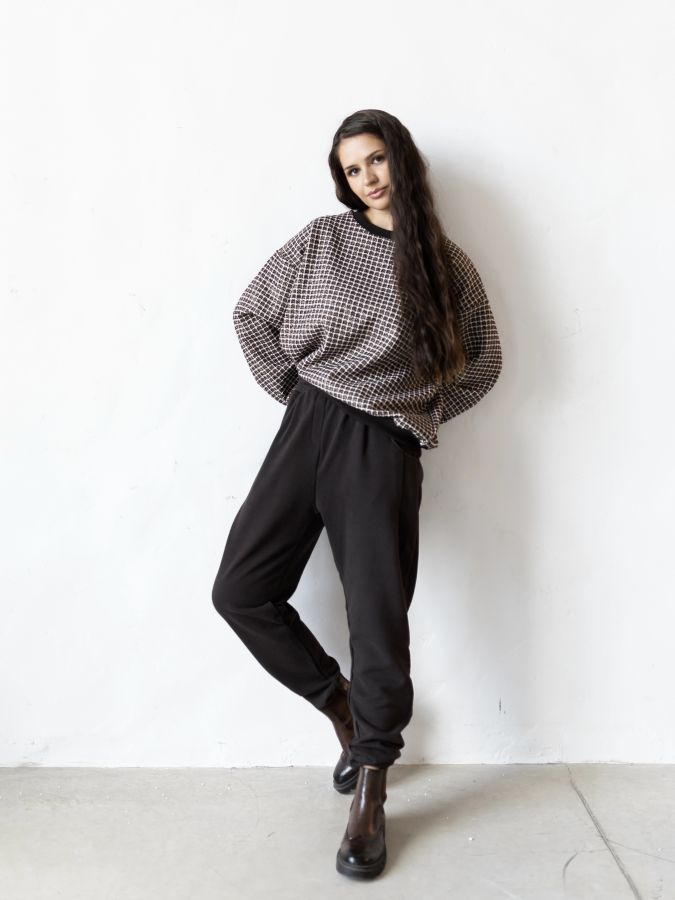 Свитшот из итальянского твида