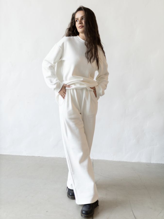 Свитшот из конопли с начесом