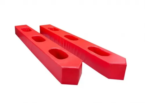 Мягкие модульные Игровые лыжи для эстафеты для 3 человек