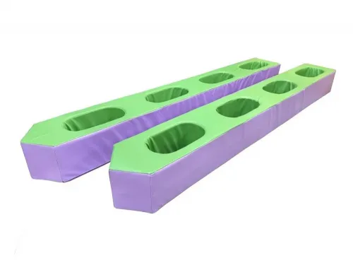 Мягкие модульные Игровые лыжи для эстафеты на 5 человек