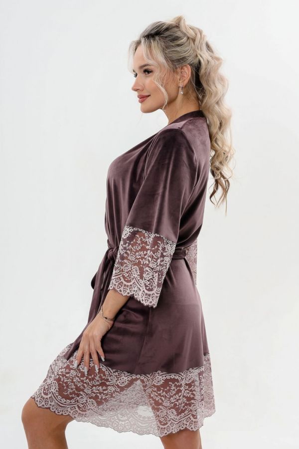 Халат Эрика женский [фиолетовый]